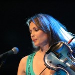 Sharon Corr acoustic stage Sunday